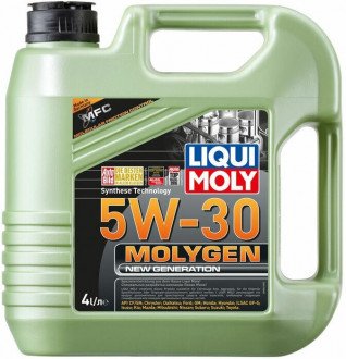 Лучшее энергосберегающее моторное масло 5W-30 – Liqui Moly Molygen New Generation 5W-30
