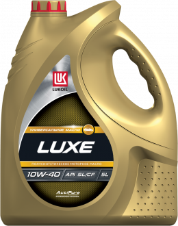 Лучшее полусинтетическое масло 10W40 – Lukoil Luxe