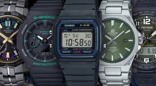 Casio (PRO TREK, Edifice, Sheen)